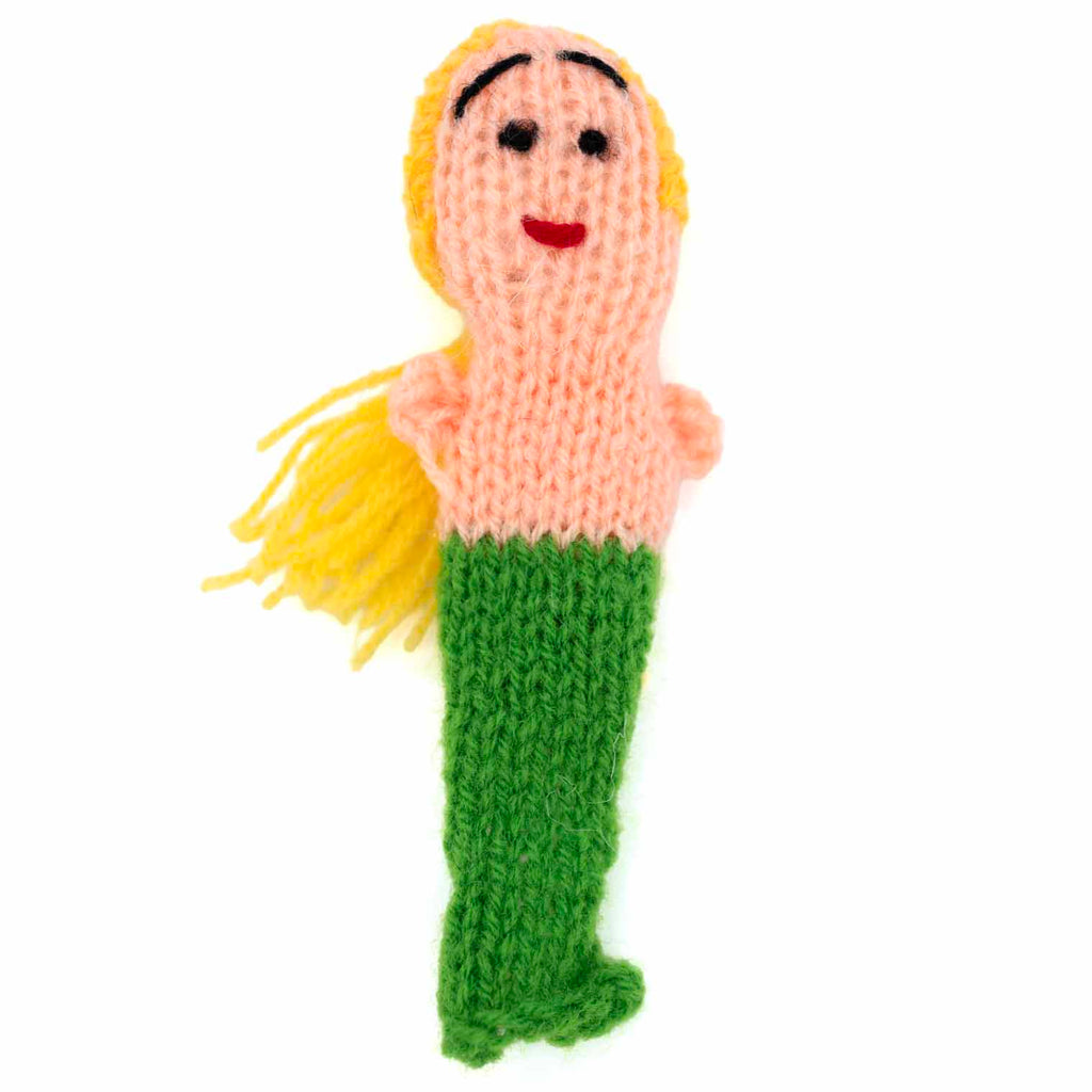 Peruvian Finger Puppet - Mermaid