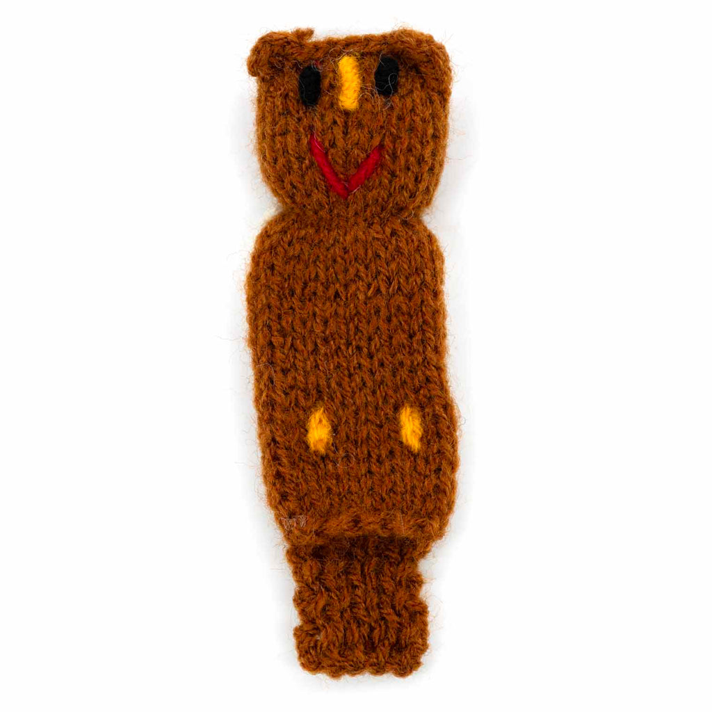Peruvian Finger Puppet - Owl