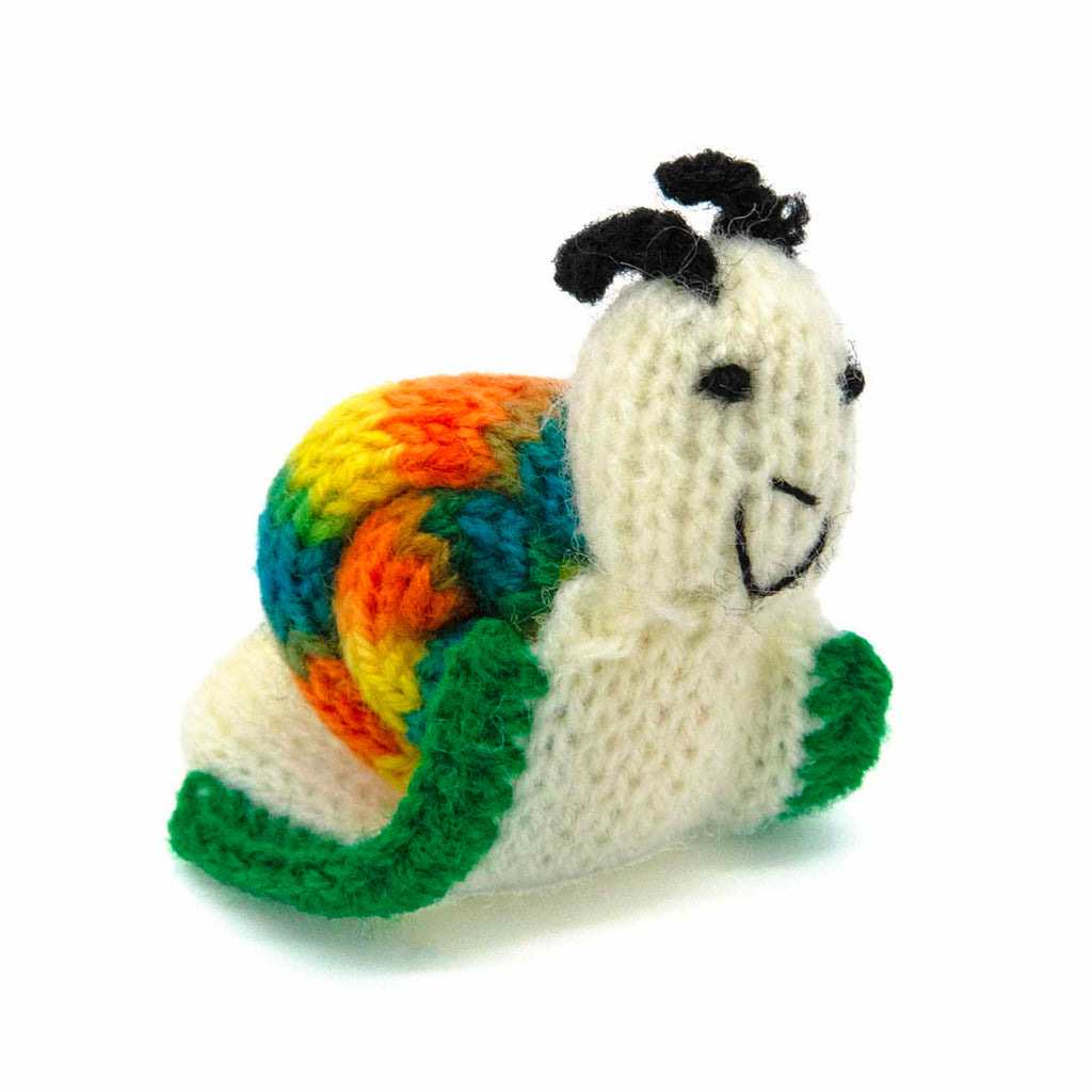 Peruvian Finger Puppet - Snail-Siesta Crafts