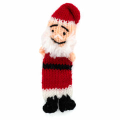 Peruvian Finger Puppet - Santa