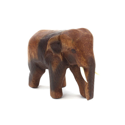 Small Thai Elephant Carving-Siesta Crafts