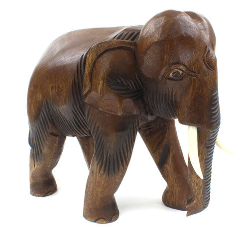 Extra Large Thai Elephant Carving-Siesta Crafts