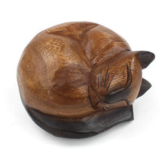 Large Curled Cat-Siesta Crafts