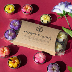 Frangipani Flower Tealights-Siesta Crafts