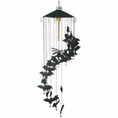 Spider and Bats Saa Paper Mobile-Siesta Crafts