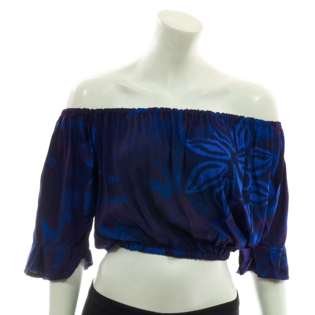 Bali Flower Bardot Top-Siesta Crafts