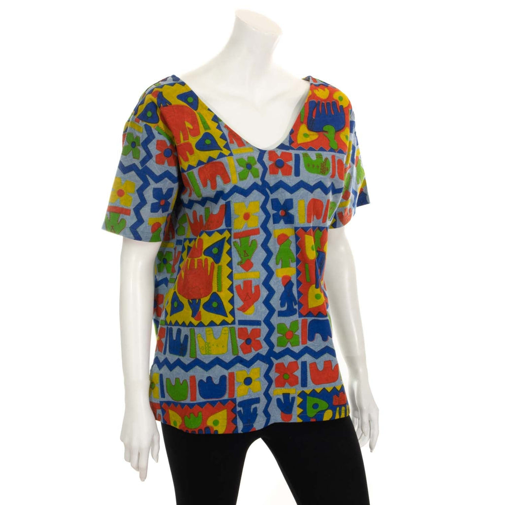 Abstract Elephant Top-Siesta Crafts