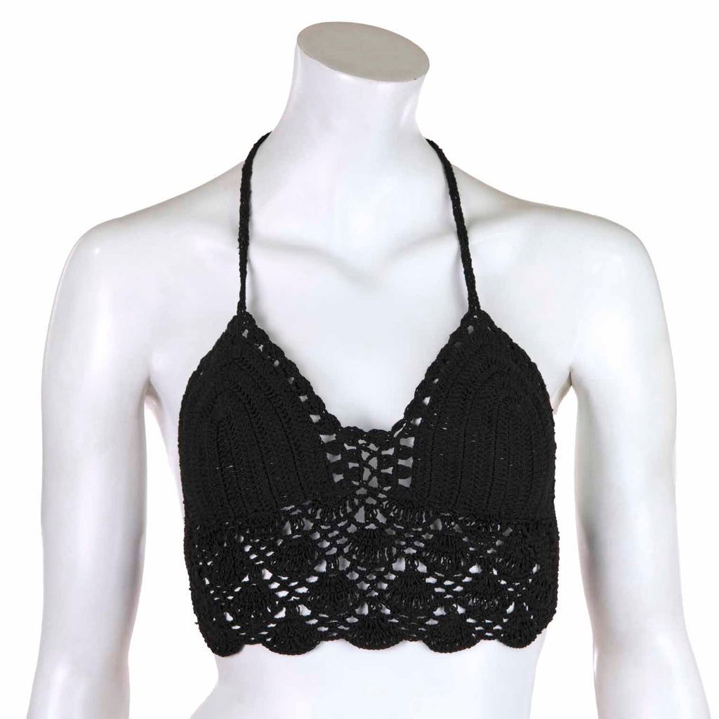 Crochet Bralette Top-Siesta Crafts