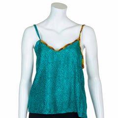 Recycled Sari Cami Top-Siesta Crafts