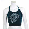 Mushroom Design Halter Neck Top-Siesta Crafts