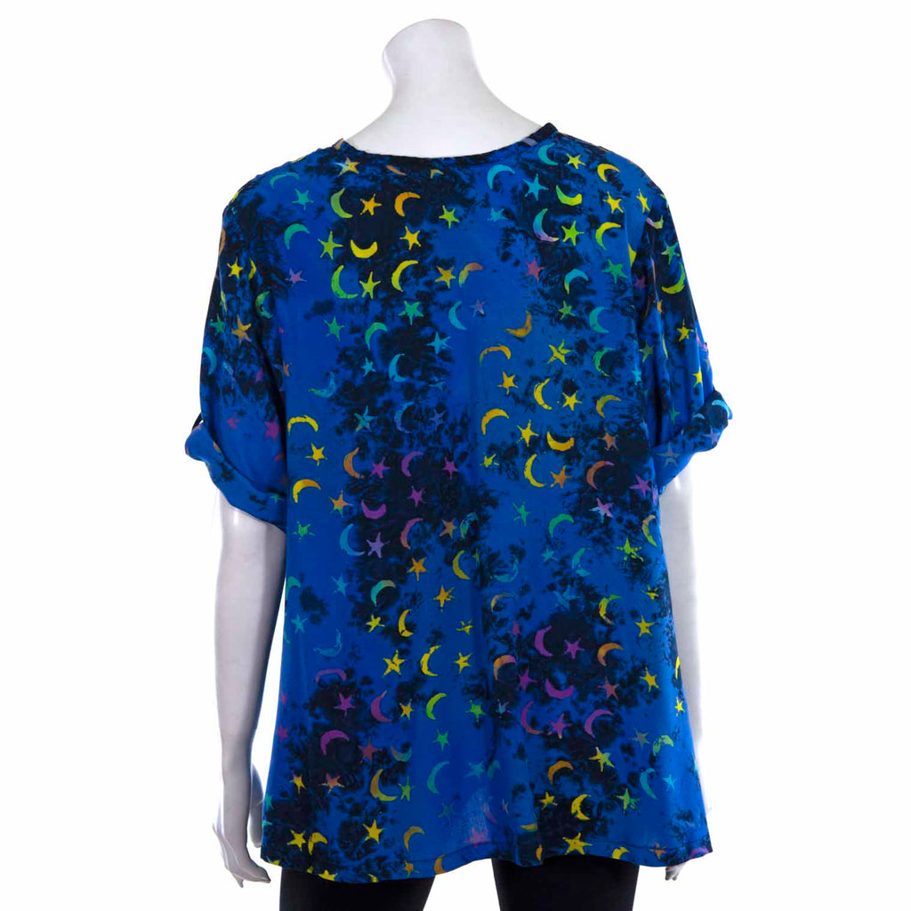 Button Sleeve Top-Siesta Crafts