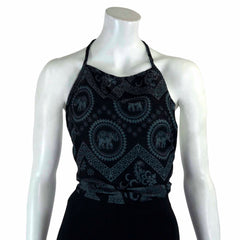 Elephant Tie Back Top-Siesta Crafts