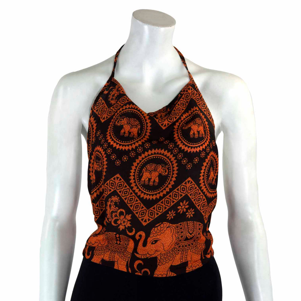 Elephant Tie Back Top-Siesta Crafts
