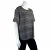 Black and White Scoop Top-Siesta Crafts