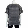 Black and White Scoop Top-Siesta Crafts