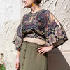 Thai Rose Open Back Top-Siesta Crafts