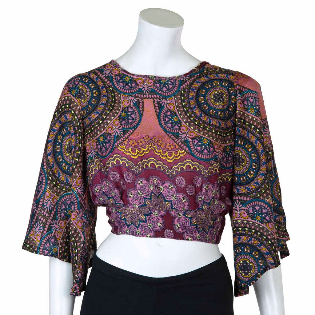 Thai Rose Open Back Top-Siesta Crafts