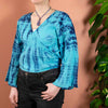 Crepe Cotton Wrap Top-Siesta Crafts