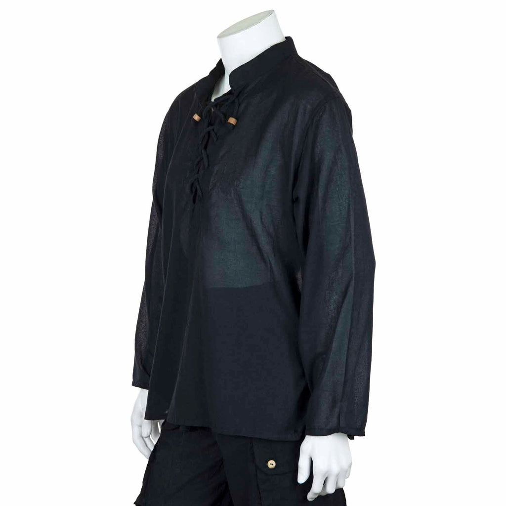 Pirate Style Lace Up Shirt-Siesta Crafts