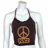 Peace Design Halter Neck Top-Siesta Crafts