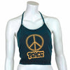 Peace Design Halter Neck Top-Siesta Crafts