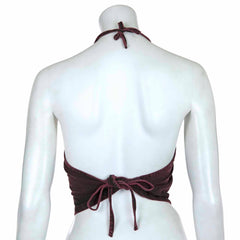 Moon Phases Design Halter Neck Top-Siesta Crafts