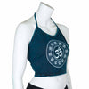 Circle Of Om Halter Neck Top-Siesta Crafts