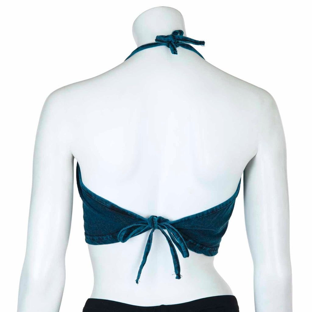 Circle Of Om Halter Neck Top-Siesta Crafts