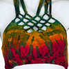 Knotted Jersey Tie Dye Triangle Top-Siesta Crafts