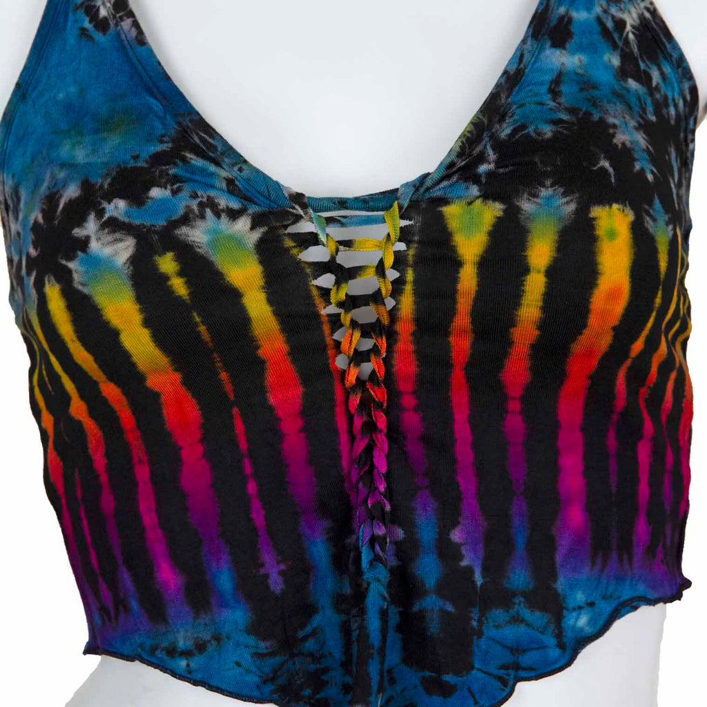 Peekaboo Jersey Tie Dye Top-Siesta Crafts