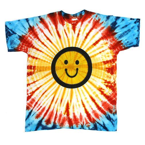 Smiley Tie Dye T-Shirt-Siesta Crafts