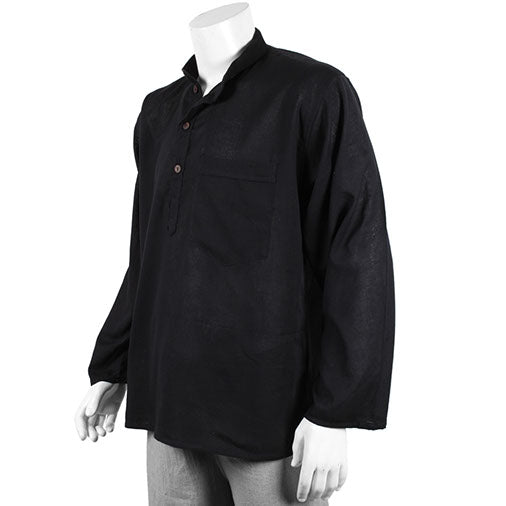 Plain Grandad Shirt-Siesta Crafts