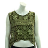 Elephant Open Back Drape Top-Siesta Crafts