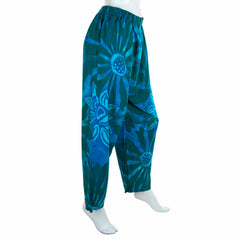 Bali Flower Printed Trousers-Siesta Crafts