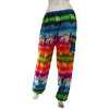 Drawstring Rainbow Elephant Trousers-Siesta Crafts