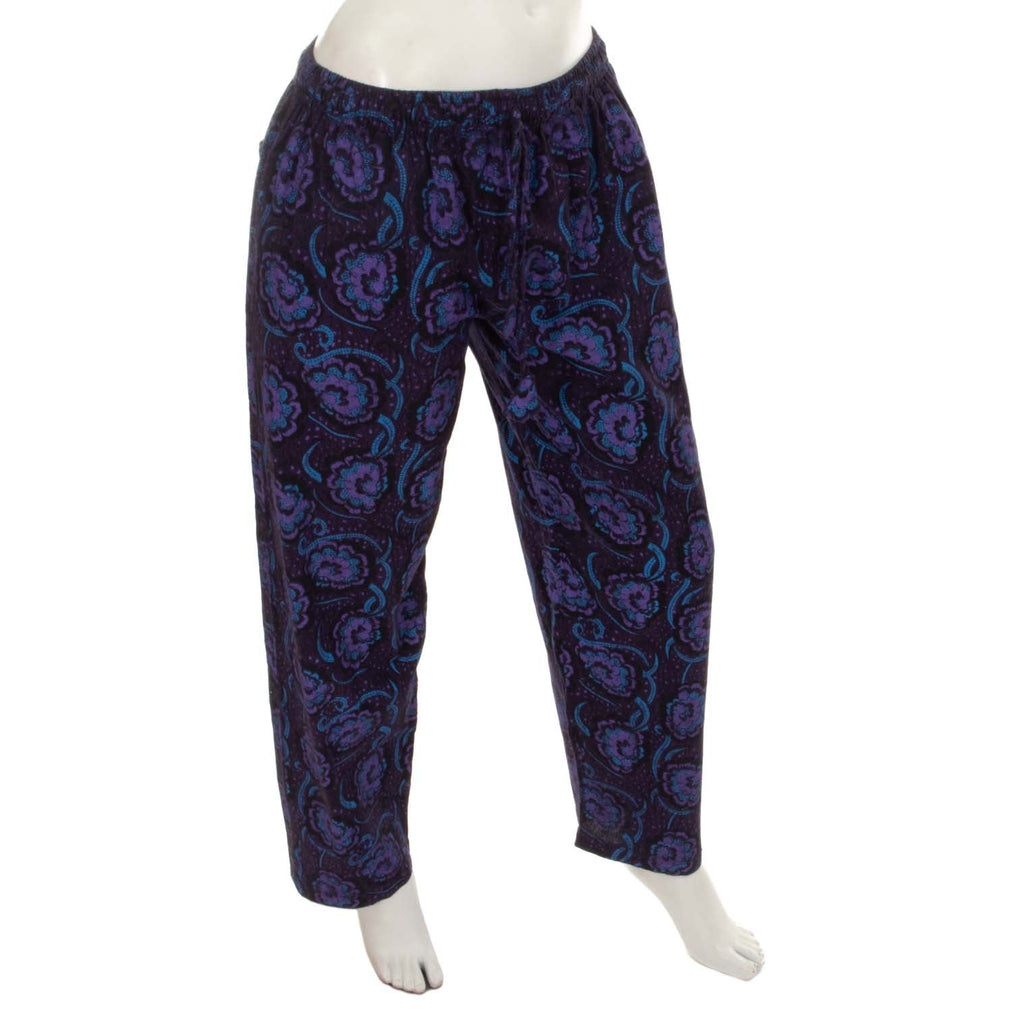 Cotton Straight Leg Trousers-Siesta Crafts