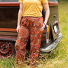 Cotton Straight Leg Trousers-Siesta Crafts