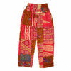 Recycled Sari Patch Trousers-Siesta Crafts