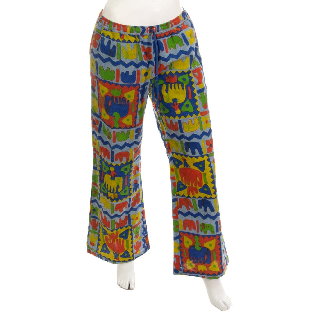Abstract Elephant Trousers-Siesta Crafts