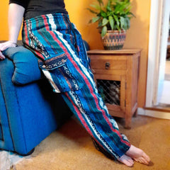 Brushed Gheri Trousers-Siesta Crafts