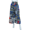 Patchwork Wide Leg Trousers-Siesta Crafts