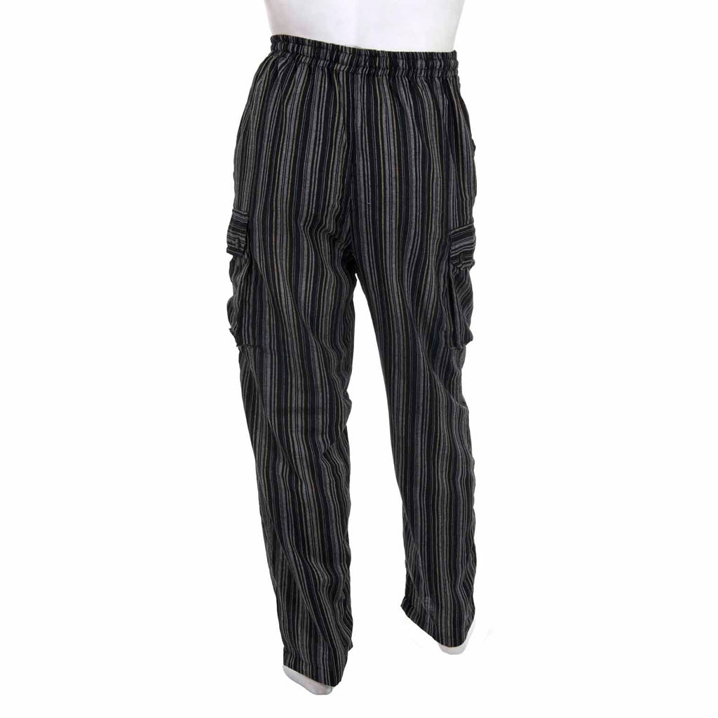 Stripy Combat Trousers-Siesta Crafts