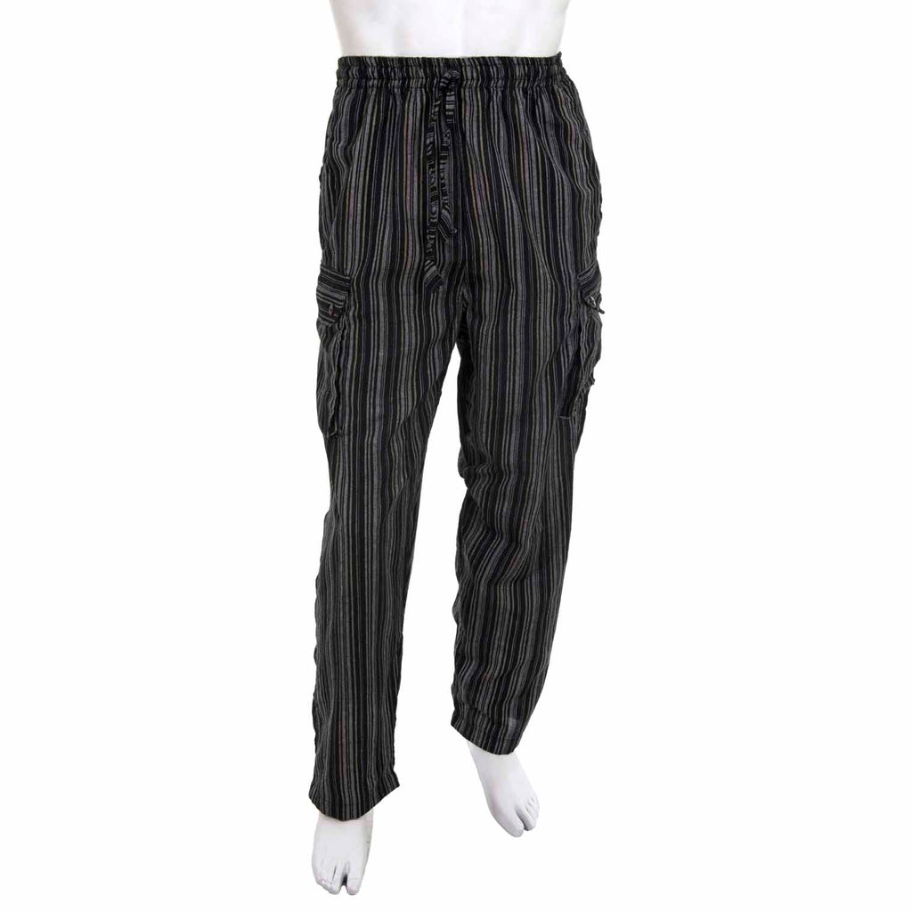 Stripy Combat Trousers-Siesta Crafts