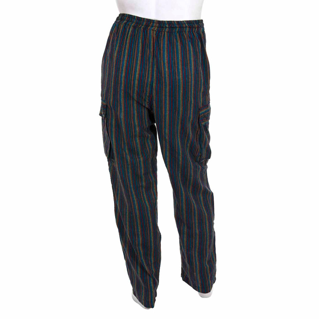 Stripy Combat Trousers-Siesta Crafts