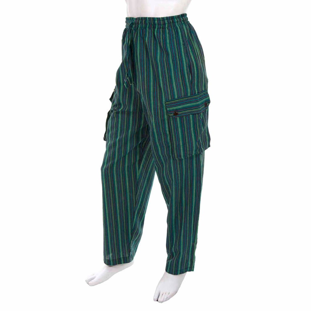Stripy Combat Trousers-Siesta Crafts