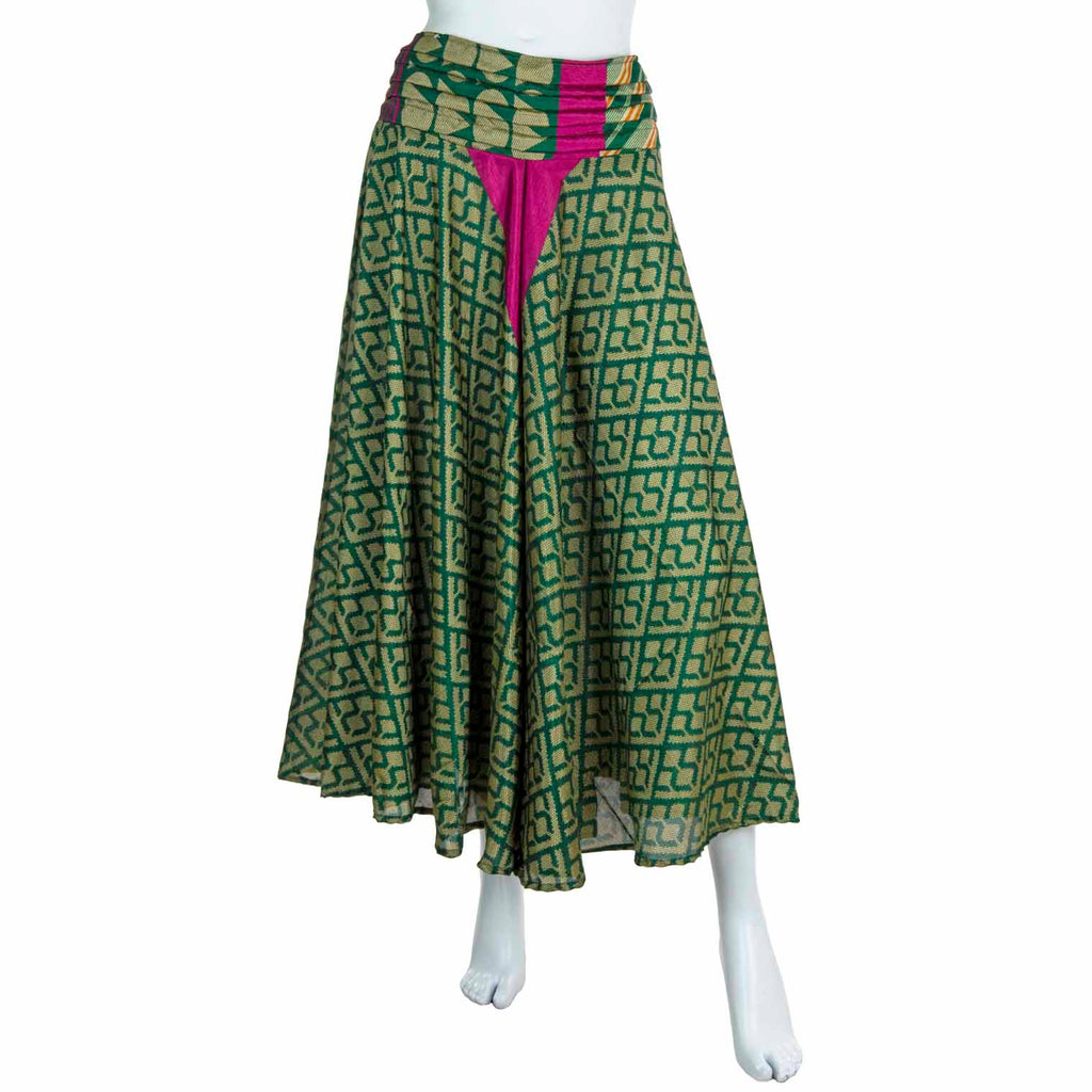 Recycled Sari Palazzo Pants-Siesta Crafts