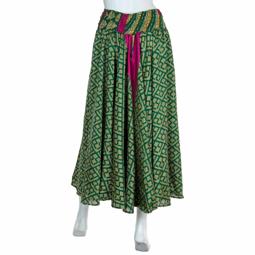 Recycled Sari Palazzo Pants-Siesta Crafts