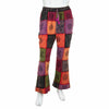 Block Print Patch Jersey Trousers-Siesta Crafts