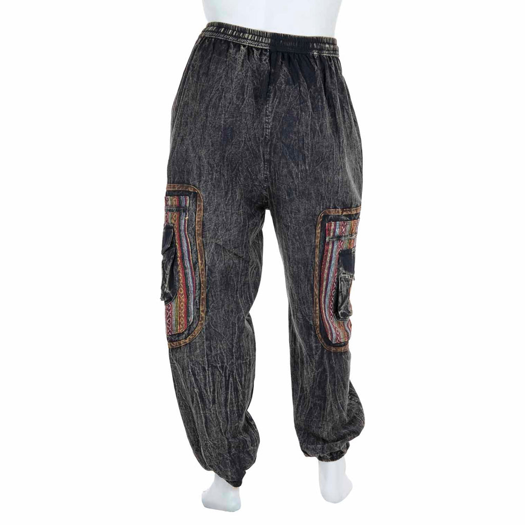 Stonewash Gheri Pocket Trousers-Siesta Crafts