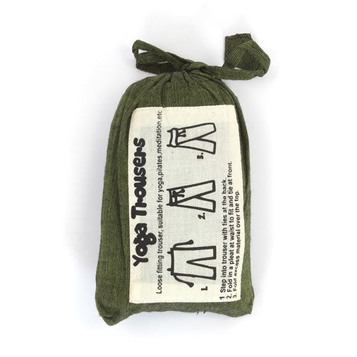 Yoga Trousers in a Bag-Siesta Crafts